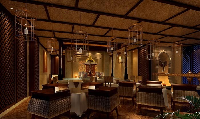 合肥500平方水療spa會所裝修設計效果